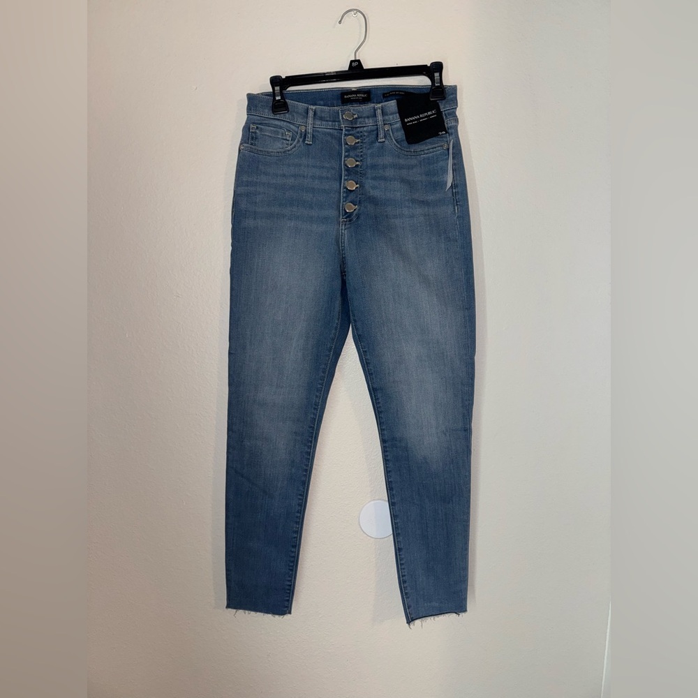 Banana Republic High Rise Blue Jeans